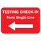 Signmission 7 in Height, Heavy Gauge Aluminum, A-1218-25475, A-1218-25475 A-1218-25475 - alternate 1